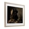 Stupell Industries Vintage Witchy Black Cat Framed Print Under Glass, design by Arlington Prints